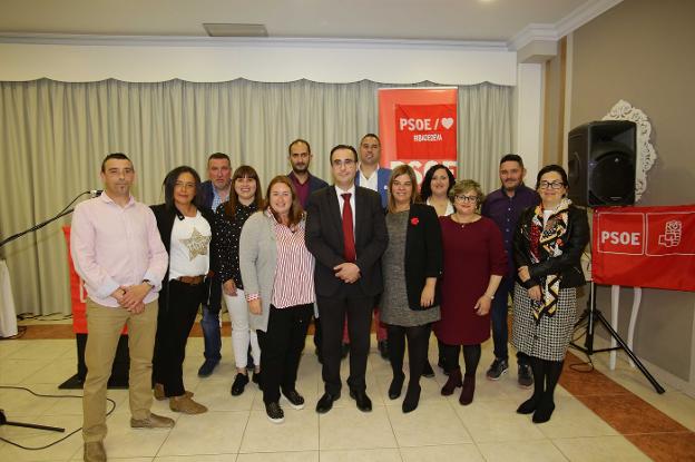 Candidatura del PSOE de Ribadedeva. 