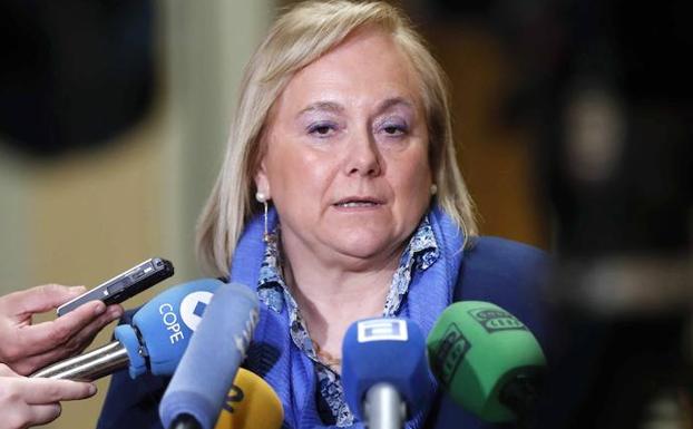 Mercedes Fernández, presidenta del PP de Asturias. 