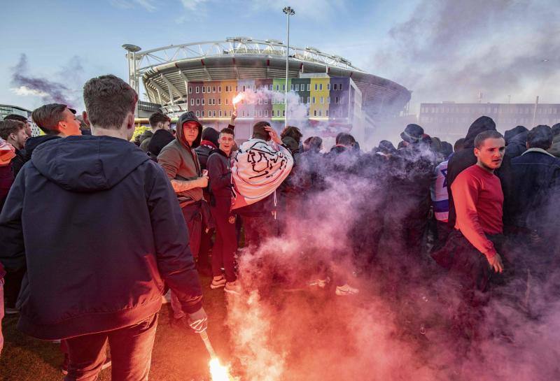 El Ajax y el Tottenham se enfrentaron en el Johan Cruyff Arena, en la vuelta de semifinales de la Liga de Campeones.