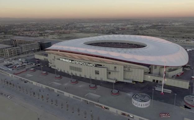 El Wanda Metropolitano, sede de la final de la Champions 2019. 