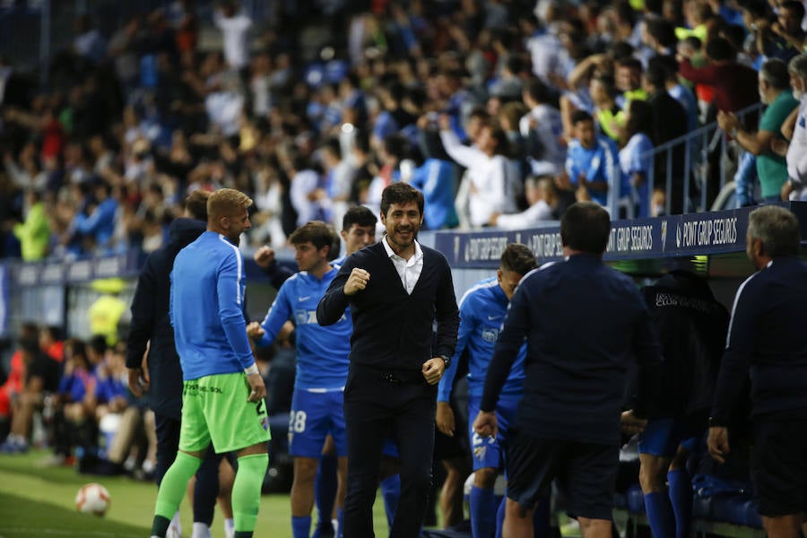 Fotos: Las imágenes del partido entre el Málaga - Real Oviedo