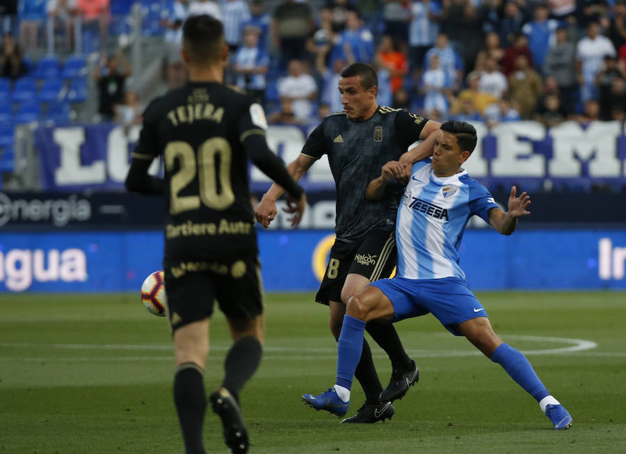 Fotos: Las imágenes del partido entre el Málaga - Real Oviedo