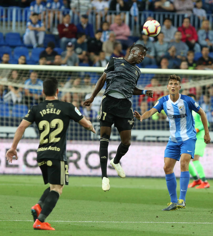 Fotos: Las imágenes del partido entre el Málaga - Real Oviedo