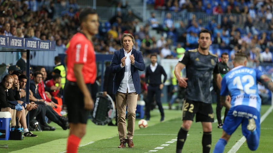 Fotos: Las imágenes del partido entre el Málaga - Real Oviedo