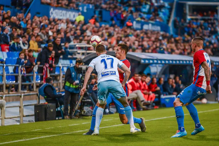 El conjunto rojiblanco se midió al Zaragoza en La Romareda.