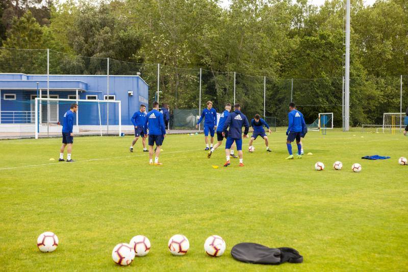 Fotos: Entrenamiento del Real Oviedo (18/05/2019)