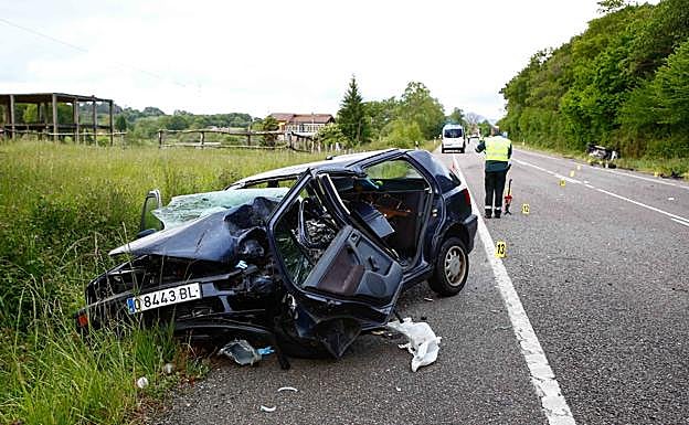 En estado grave la acompañante del joven fallecido en el accidente de Nava