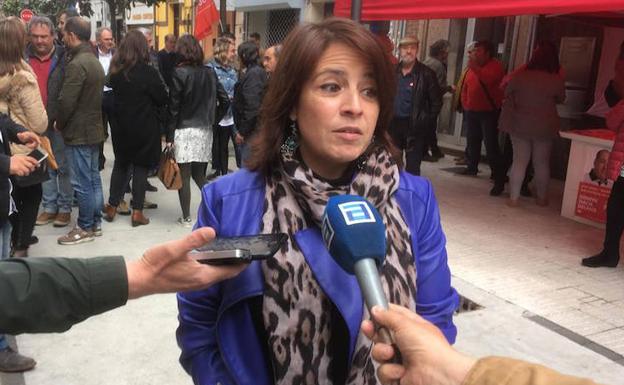 Lastra afirma que el PSOE siempre pactará «en la órbita» de la izquierda