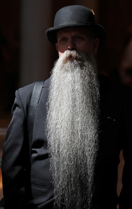 No cabe duda. Llaman mucho la atención. Por eso, los participantes del Campeonato mundial de Barbas y Bigotes, que este año se celebra en Antwerp, Bélgica, se convierten en cada edición en todo un espectáculo que dan la vuelta al mundo.