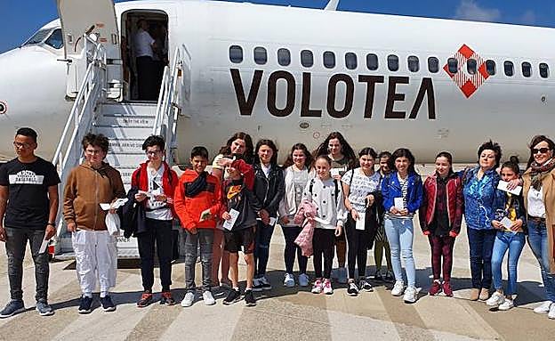 Participantes del programa 'Conoce un monumento de España volando'