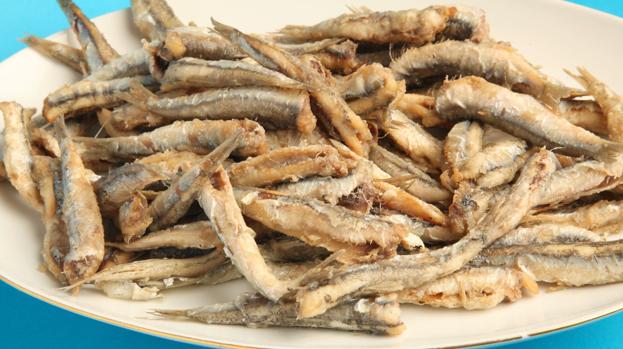 Boquerones fritos. 