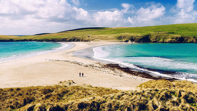 6- Las islas Shetland, en Escocia