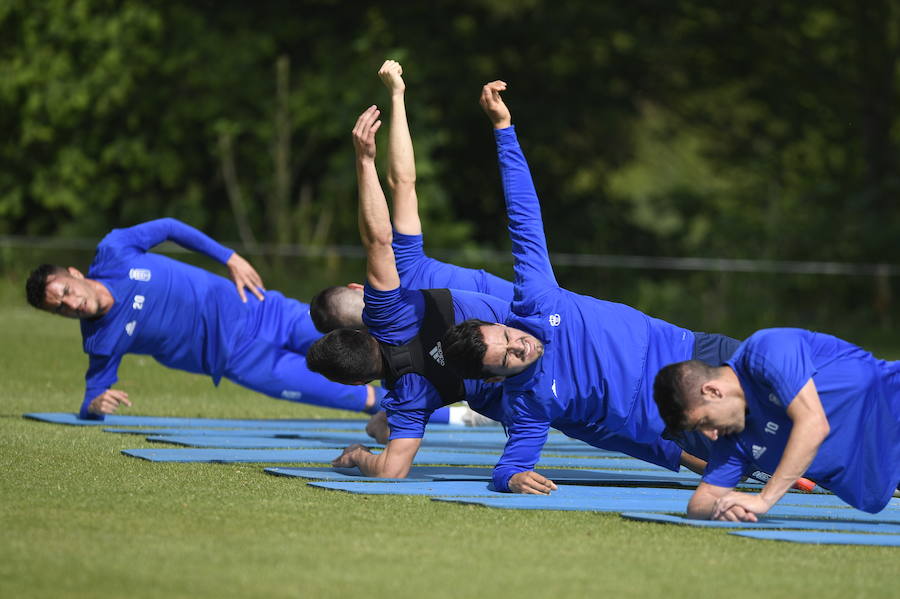 Fotos: Entrenamiento del Real Oviedo (22-05-2019)