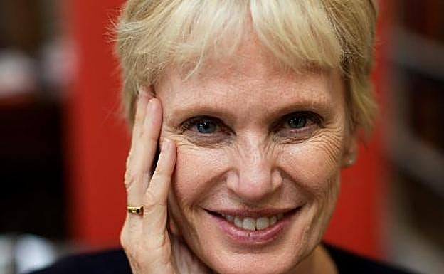 Siri Hustvedt, el miércoles en Londres.