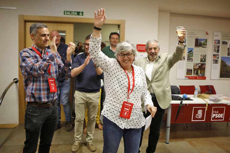 «El PSOE vuelve a ser el partido de Gijón», ha resaltado González en declaraciones a los medios de comunicación, a los que ha puntualizado que los socialistas han ganado con una «claridad rotunda» y con unan diferencia «significativa»