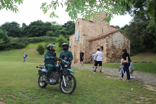 El Prerrománico es uno de los principales desvelos de la Guardia Civil.