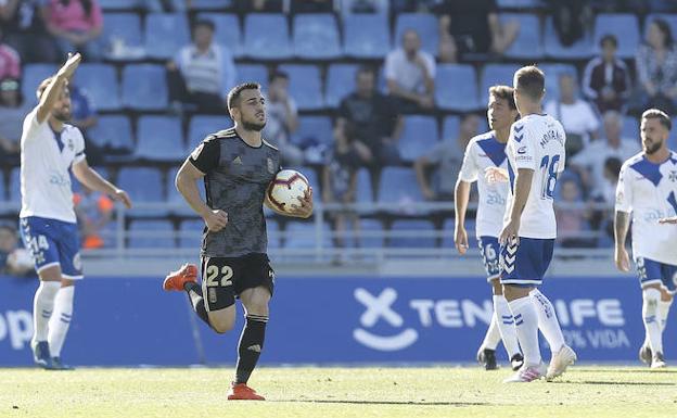 El gol de Joselu en el Tenerife 2-1 Real Oviedo