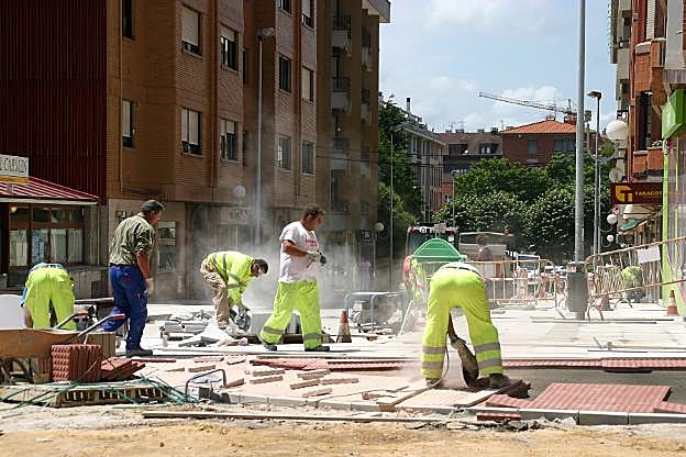 Imagen de archivo de las obras realizadas por Asturagua. 