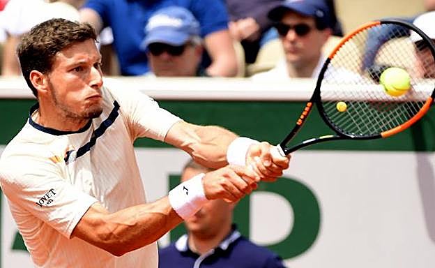 Pablo Carreño se retira ante Paire por una lesión
