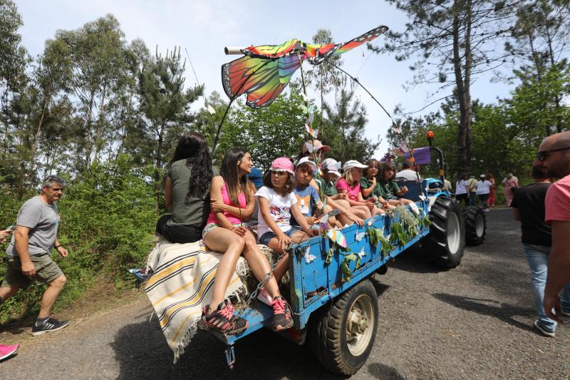 Cientos de romeros se dan cita en la popular Jira campestre que se inicia en El Cuadro.