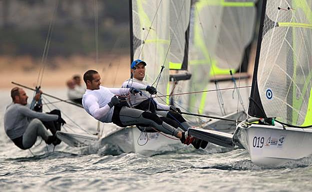 Federico y Arturo Alonso, en una regata.