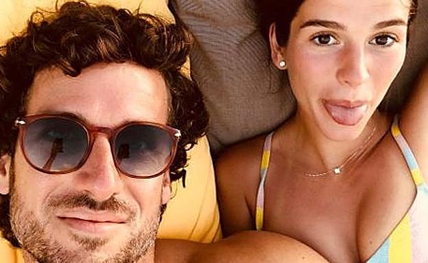 Feliciano López y Sandra Gago. 