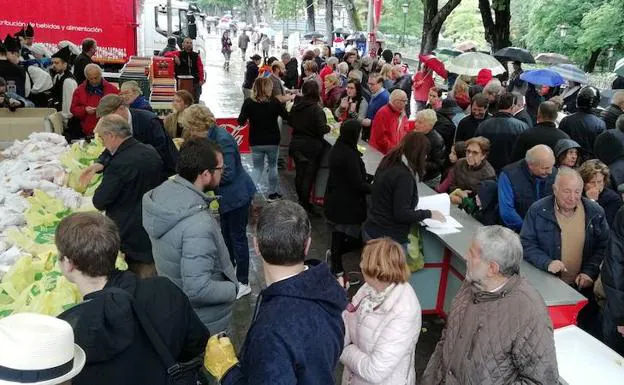 Martes de Campo: 4.000 bollos para combatir la lluvia