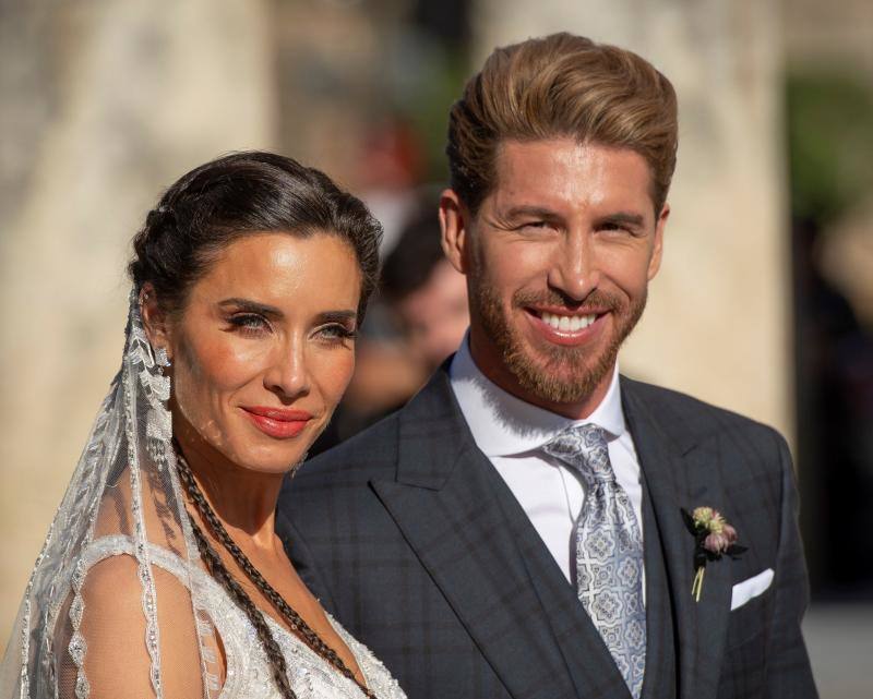 Las excentricidades marcan el enlace entre el jugador del Real Madrid y la presentadora.