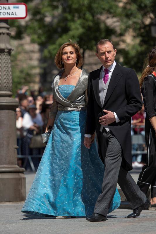 Fotos: Así han sido los looks de los invitados a la boda de Sergio Ramos y Pilar Rubio