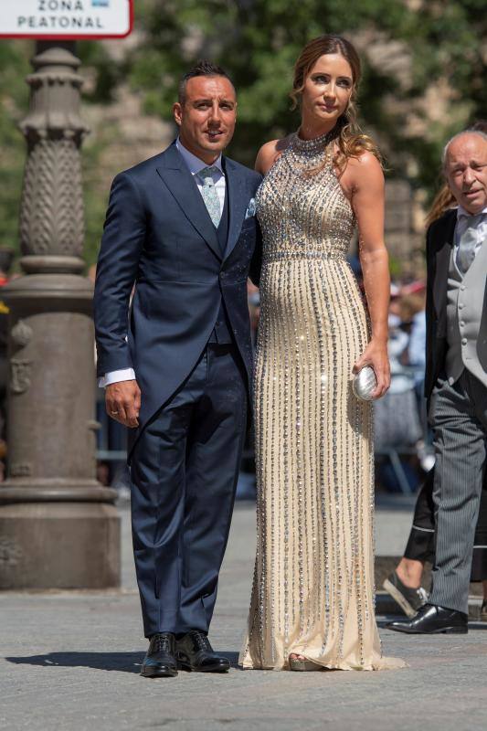 Fotos: Así han sido los looks de los invitados a la boda de Sergio Ramos y Pilar Rubio