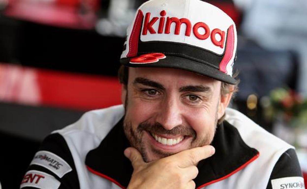 El piloto asturiano, Fernando Alonso. 