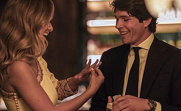 Pedida de mano de María Pombo.