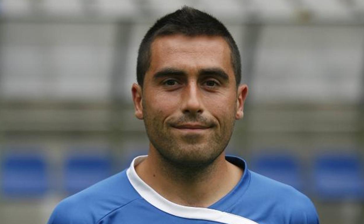 Sergio 'Chicho' Villanueva, en su etapa del Oviedo. 