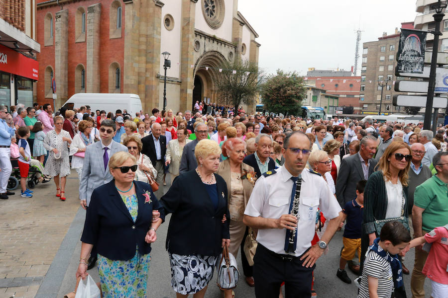 La localidad se ha llenado con motivo de estas celebración local. 