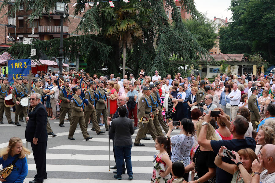 La localidad se ha llenado con motivo de estas celebración local. 