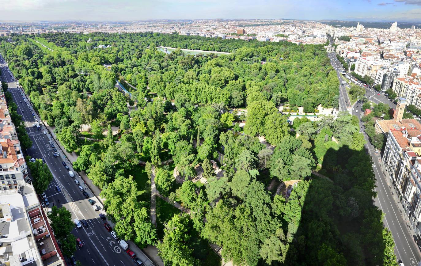 3. Acostumbrados al tráfico y al asfalto, Madrid también presume de espacios de esparcimiento, donde poder tomar el sol o simplemente practicar deporte. El gigante de la capital es la Casa de Campo, con algo más de 14 millones de metros cuadrados. El siguen a gran distancia el Parque forestal de Valdebebas (1.846.246 m² y el Retiro, el más conocido de todos, según el ranking de Holidu.