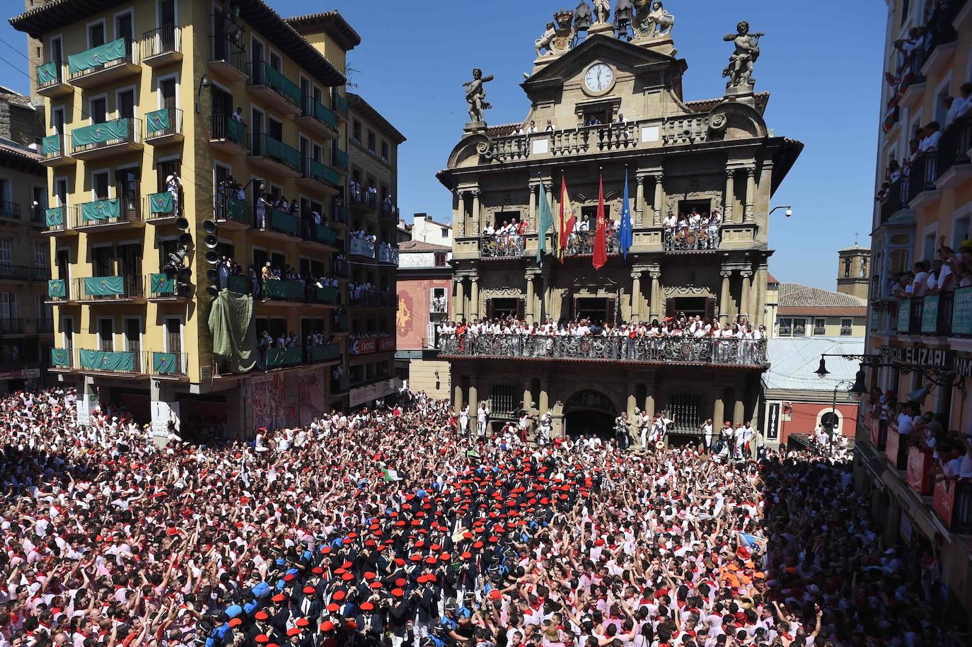 Fotos: El chupinazo de los Sanfermines 2019, en imágenes