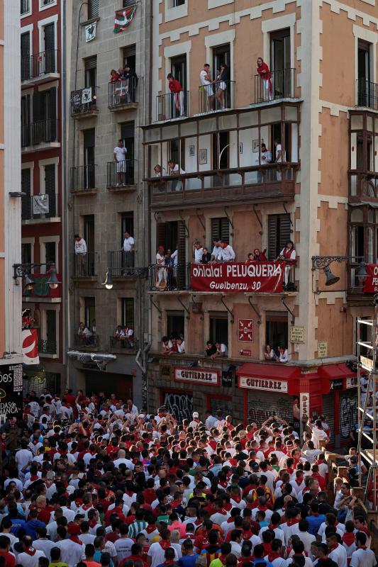 Fotos: Cuarto encierro de golpes protagonizado por los Jandilla