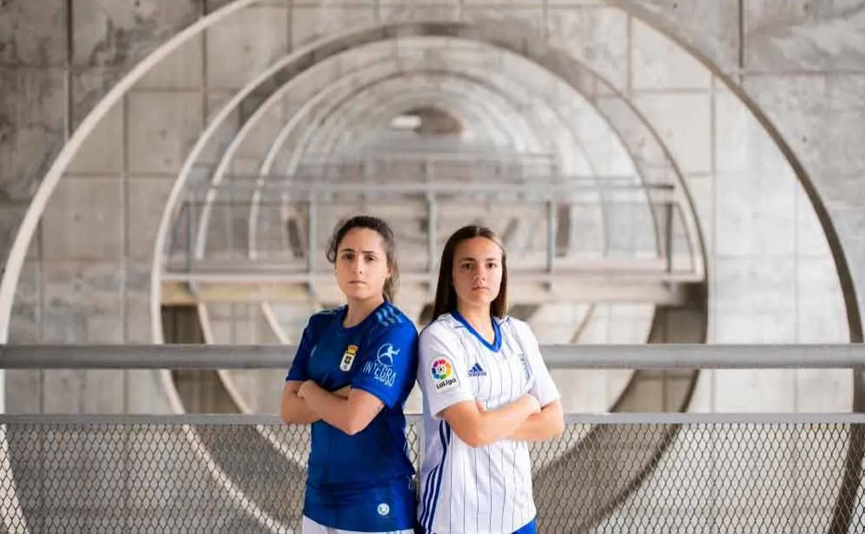 Nueva equipación del Real Oviedo Femenino. 