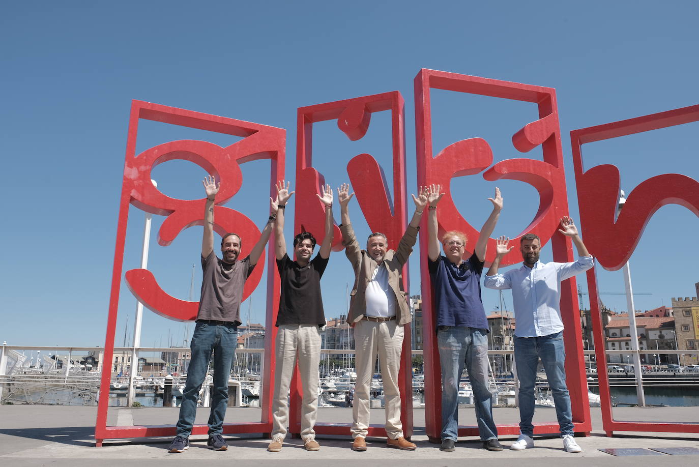 Los premiados en Gijón 