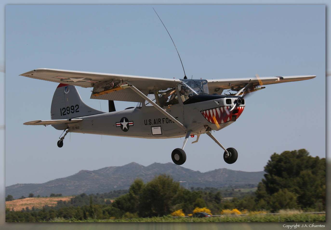 Cessna 'Bird Dog'. Un clásico de observación y enlace fabricado por Estados Unidos.