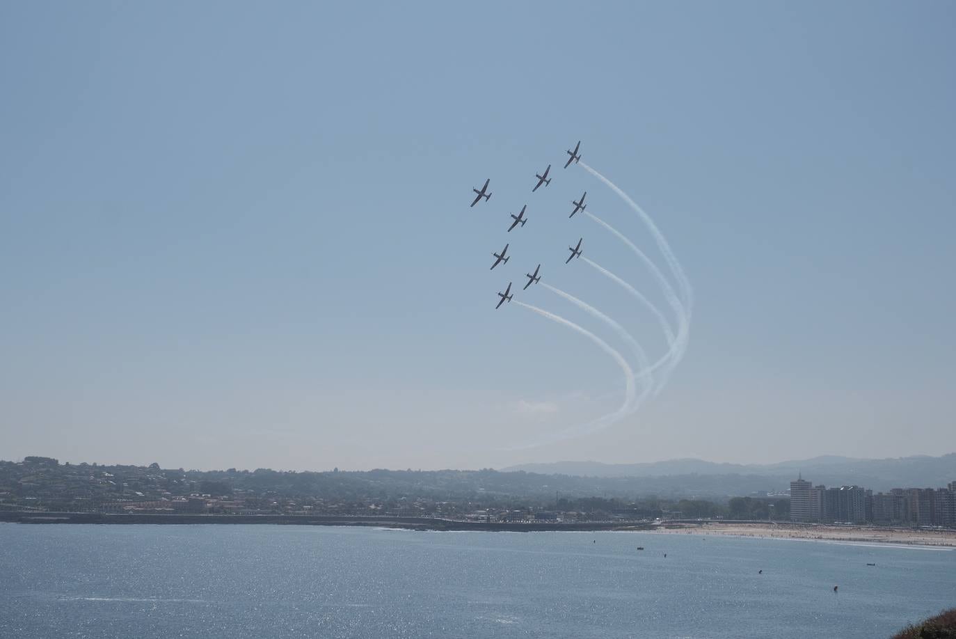 La Patrulla PC-7 de la fuerza aérea suiza es una de las novedades del Festival Aéreo que se celebrará el 21 de julio