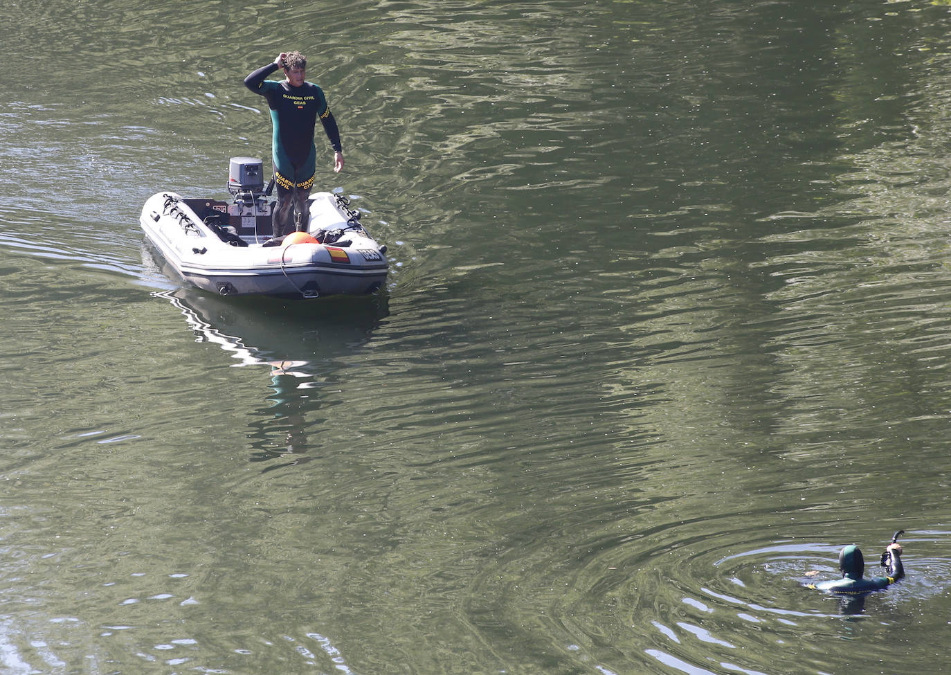 Carlos Antonio Rosario, de origen dominicano y residente en Avilés, estaba con otros cuatro amigos, que le vieron hundirse en el agua