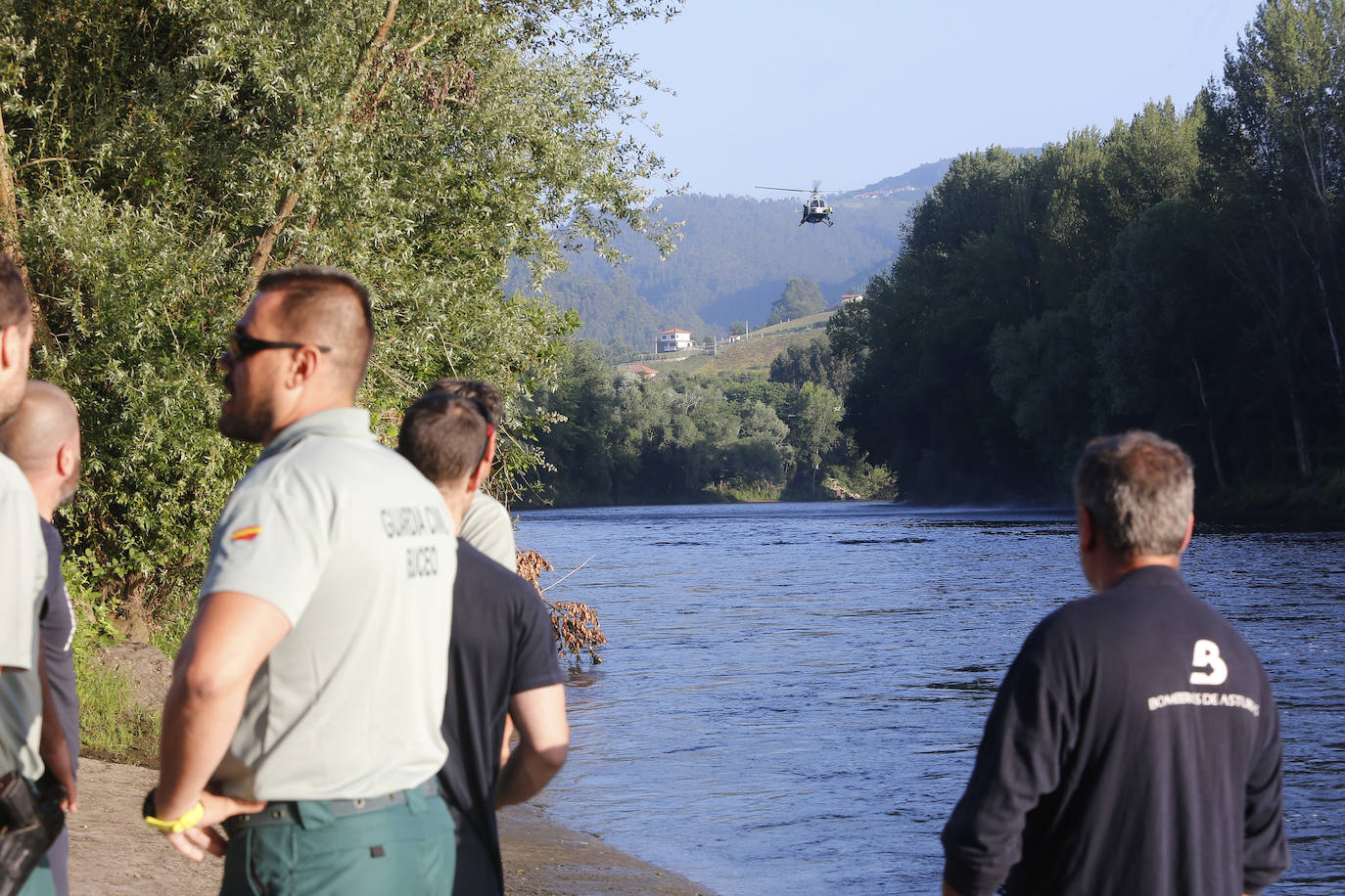 Carlos Antonio Rosario, de origen dominicano y residente en Avilés, estaba con otros cuatro amigos, que le vieron hundirse en el agua