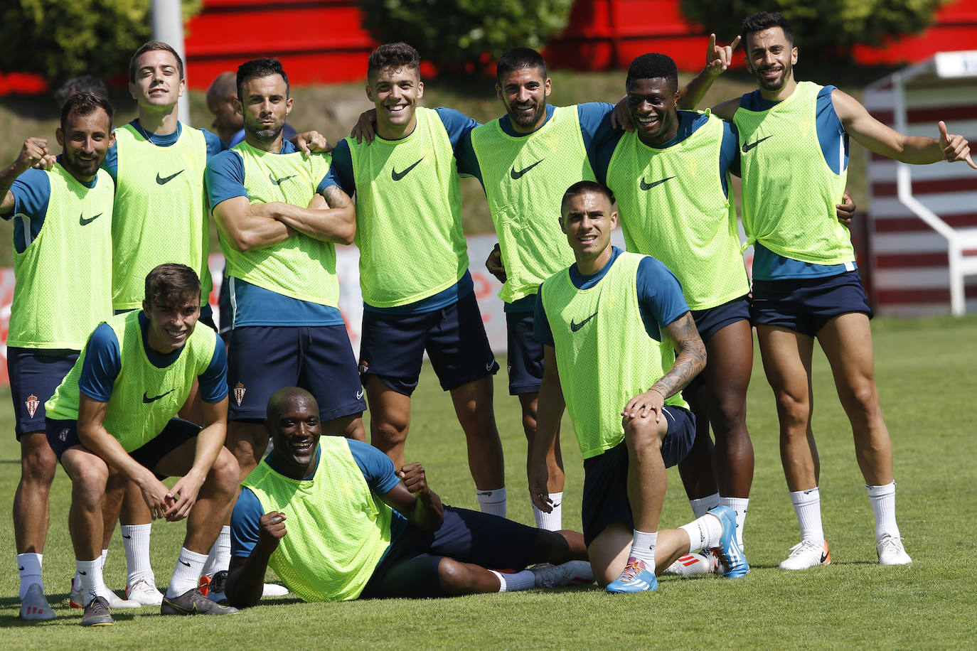 Fotos: Entrenamiento del Sporting (19/07/19)