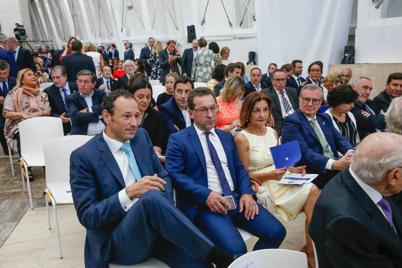 El expresidente del Principado Javier Fernández fue homenajeado este mediodía en Galicia por el gobierno de Núñez Feijóo.