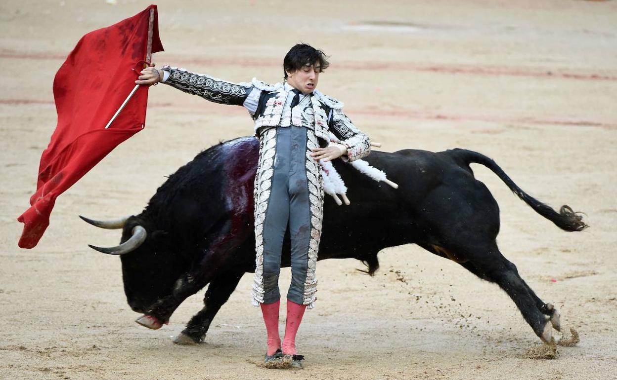 Roca Rey, durante una corrida de toros.