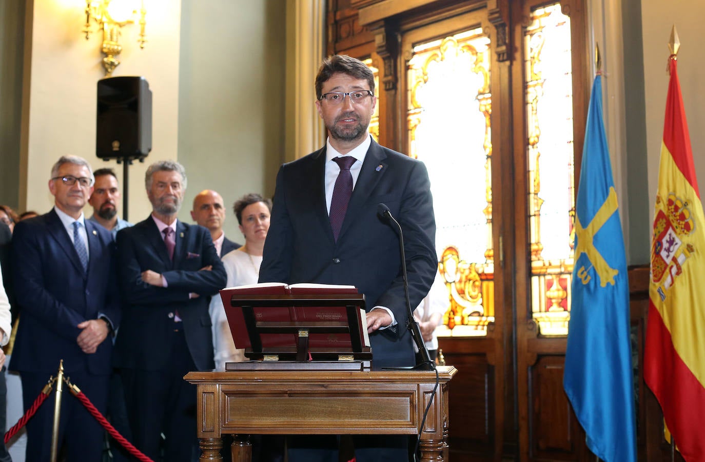 Enrique Fernández, consejero de Industria, Empleo y Promoción Económica.