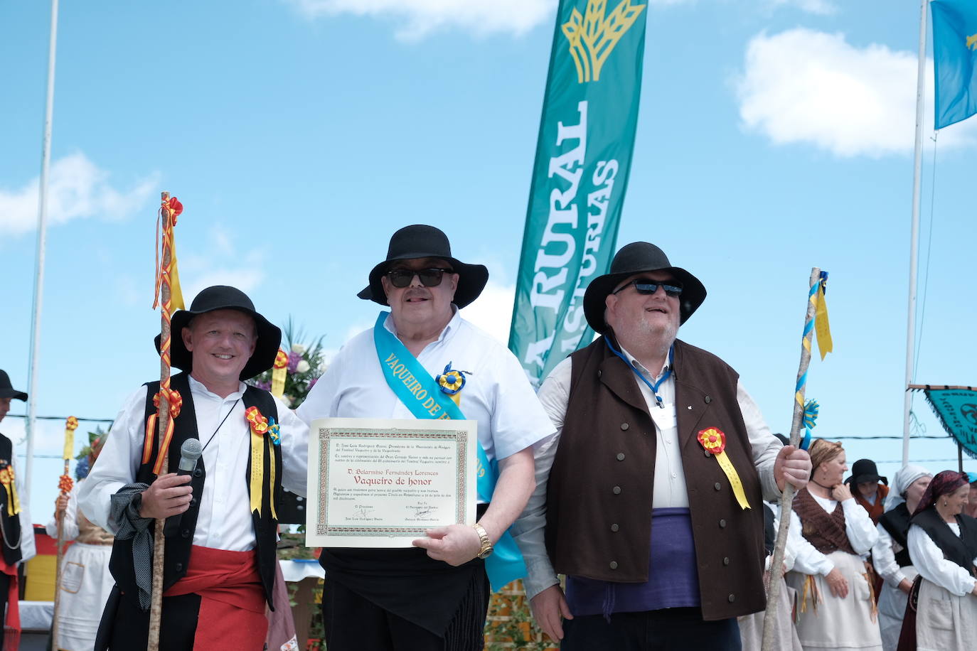 Un año más hubo boda vaqueira como manda la tradición