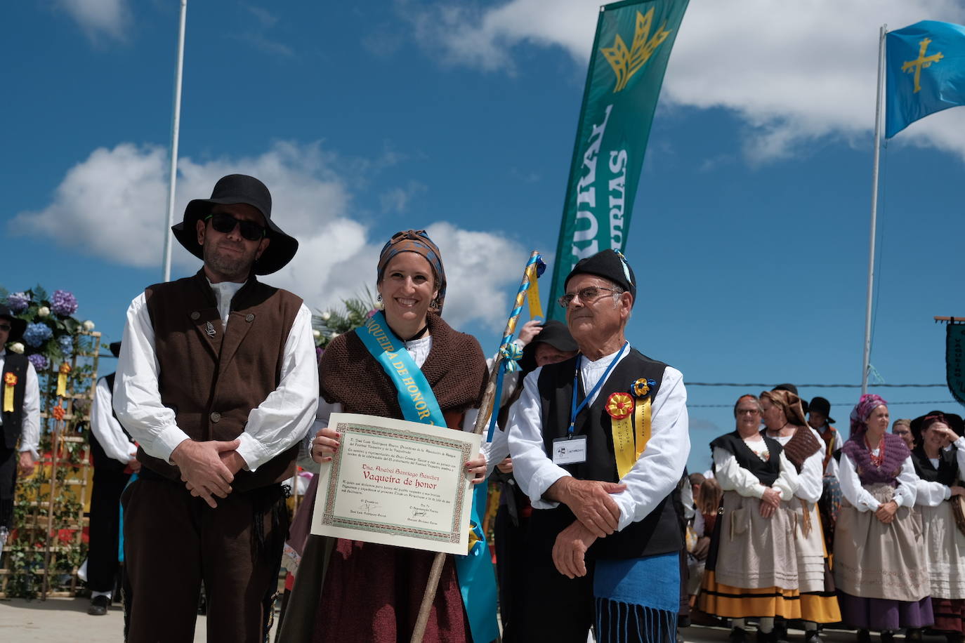 Un año más hubo boda vaqueira como manda la tradición